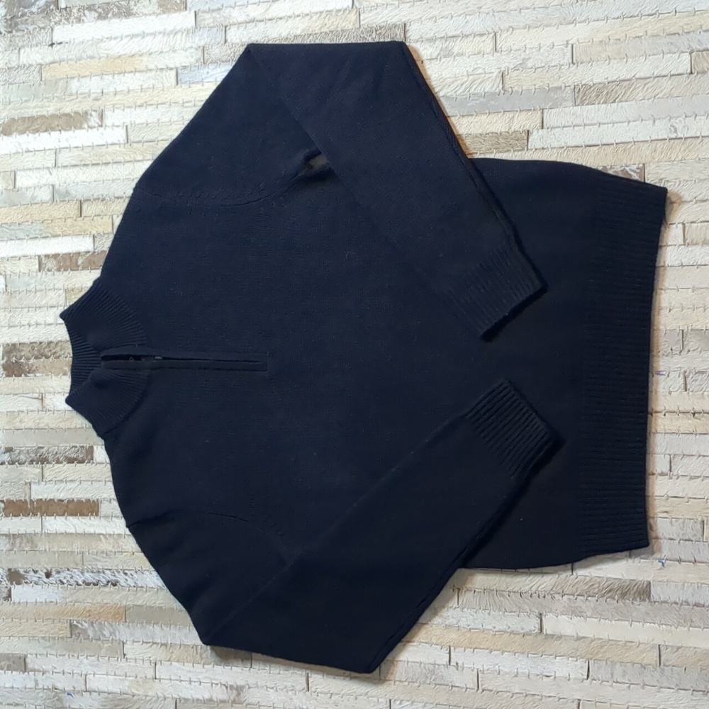 NAADAM Navy Blue Men's Sweater